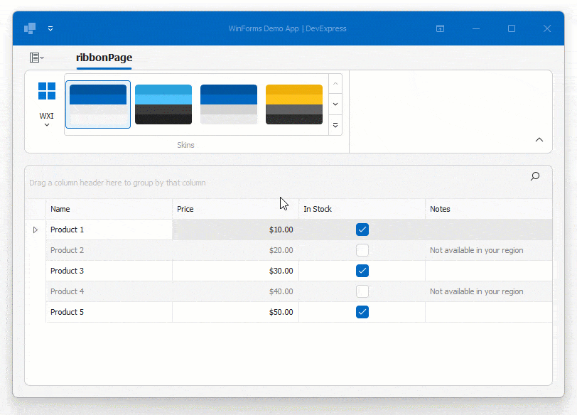 In-Place Editors Can Now Post Changes Immediately - WinForms Data Editors, DevExpress