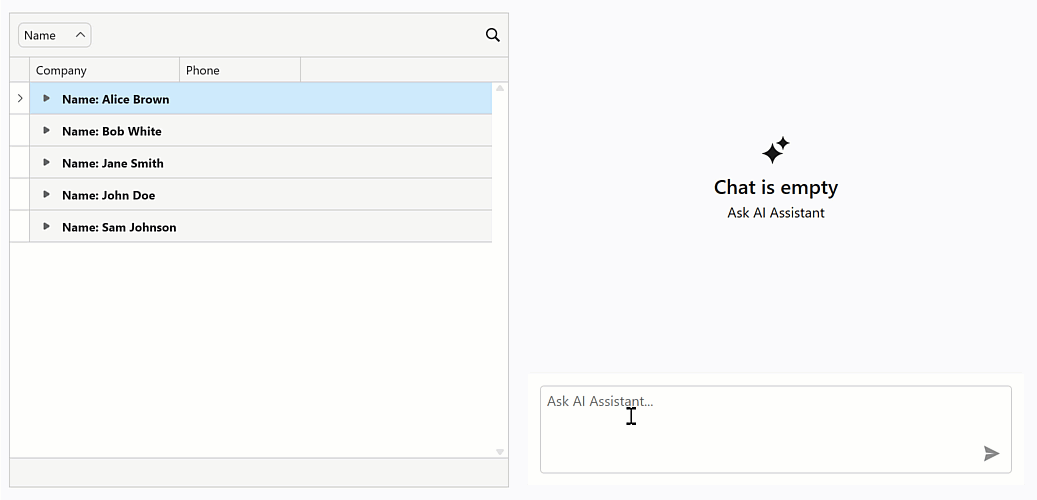 Tool Calling - WPF AI Chat Control, DevExpress