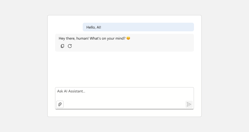 Blazor AI Chat — File Attachments