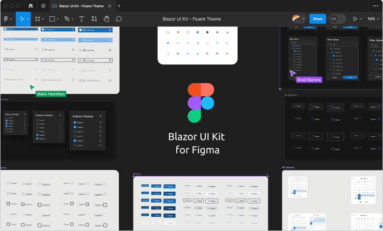 Updated Fluent UI Kit for Figma