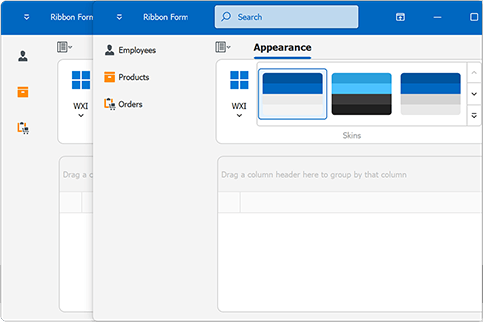 StretchToFormTitle - Outlook-style Navigation, WinForms UI Controls | DevExpress