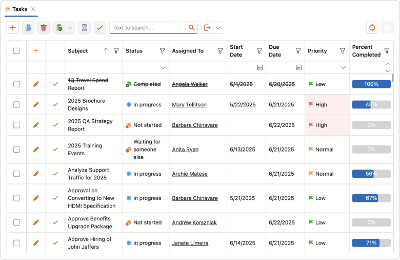 New built-in Progress Bar Property Editor - XAF for Blazor, DevExpress